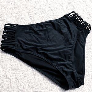 NWOT High Waisted Swim Bottoms